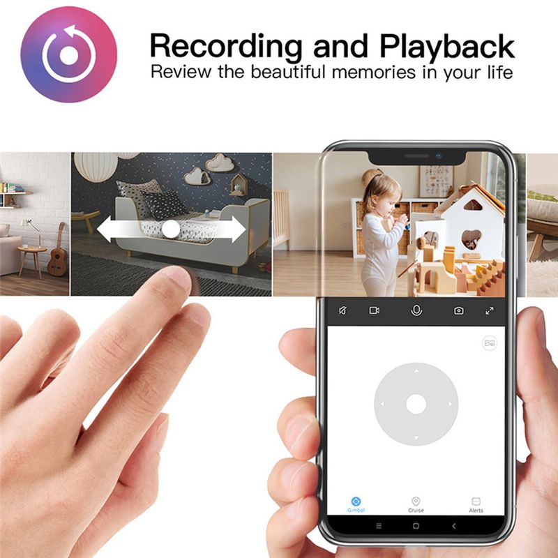 Wifi Smart Plug - Essential Indoor Wifi Tuya Camera, Baby