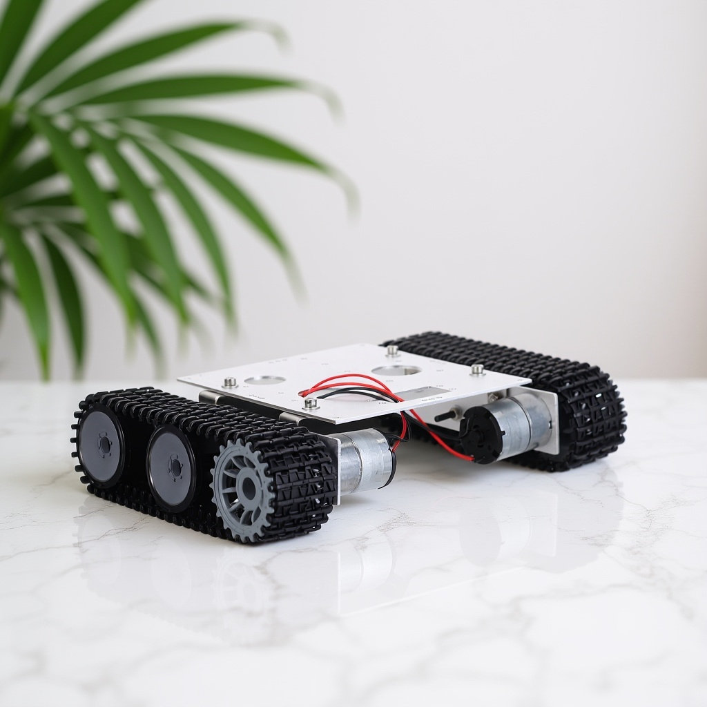Stem Robotics Kit - Metal Robot Tank Chassis Kit -12V