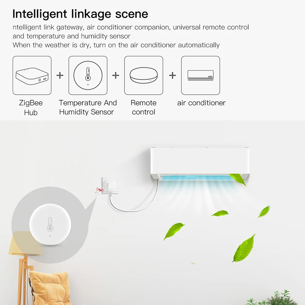 Tuya Smart Zigbee Temperature  - Smart Home Automation Kit recension och pris