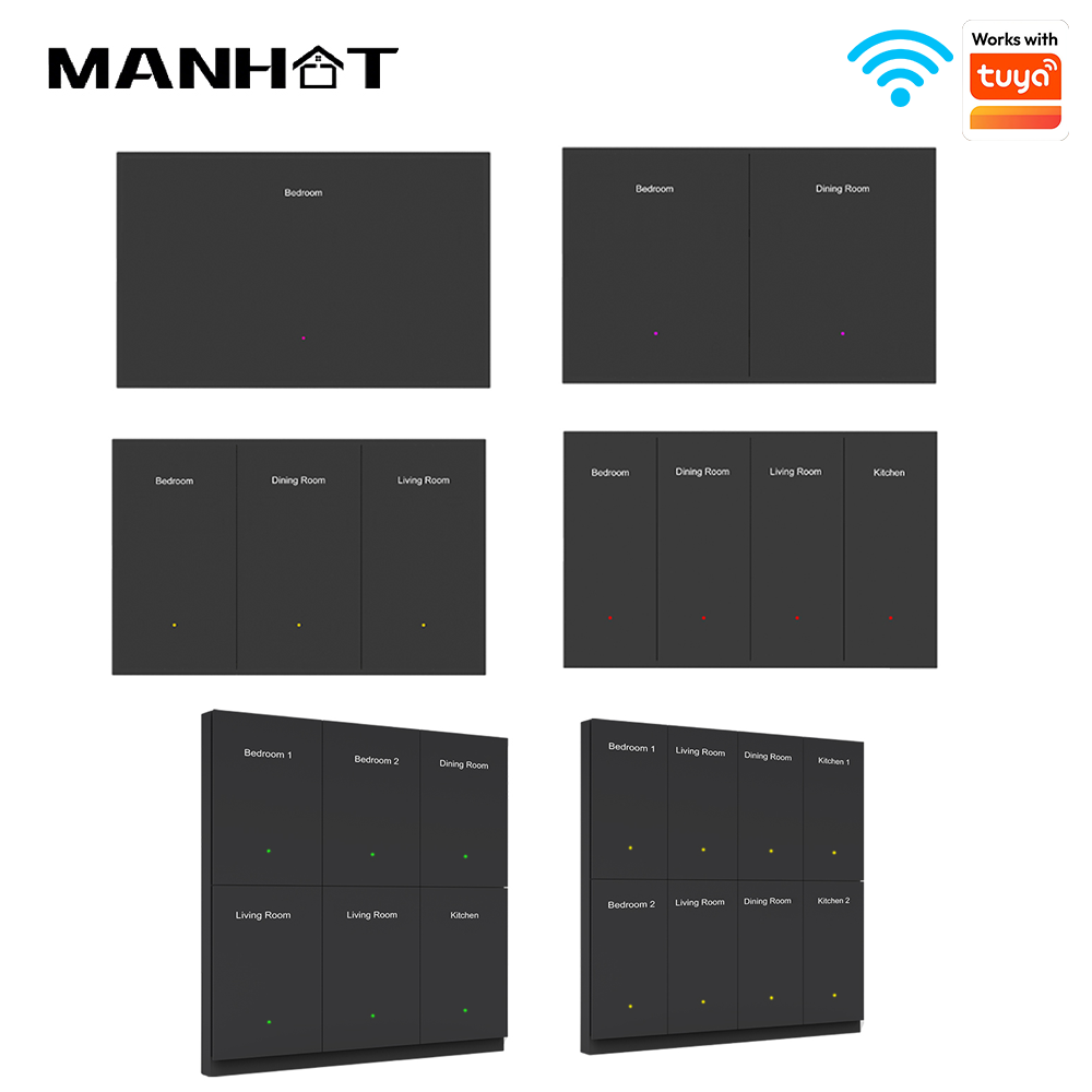 Manhot WIFI Smart DIY Name Swi - Smart Light Switch Wifi recension och pris