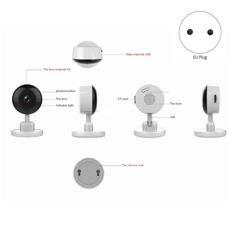 Essential Indoor Wifi Tuya Cam - Wifi Smart Plug recension och pris