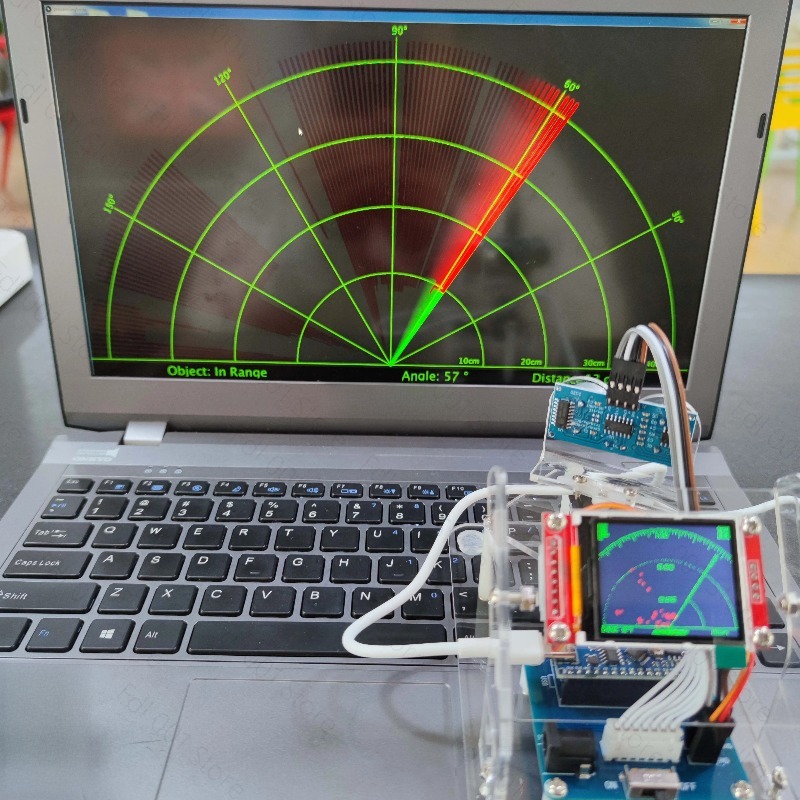 DIY Ultrasonic Radar Scanning  - Sensor Kit Arduino recension och pris