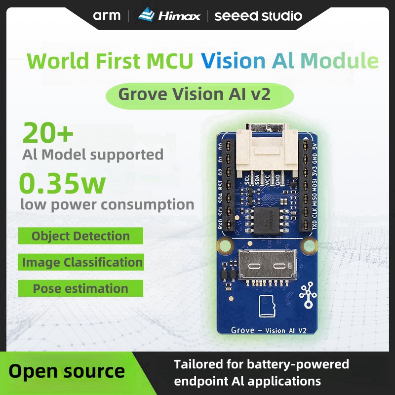 Grove Vision AI V2 Kit - Arm C - Sensor Kit Arduino recension och pris