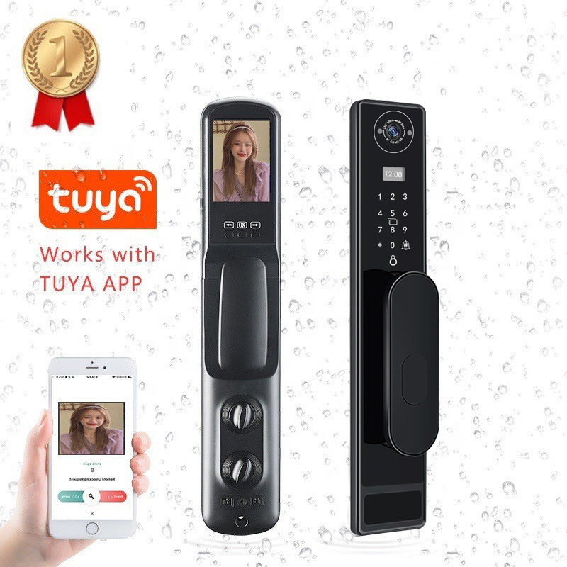Automatic TUYA Wifi Cat Eye Ca - Smart Door Lock Wifi recension och pris