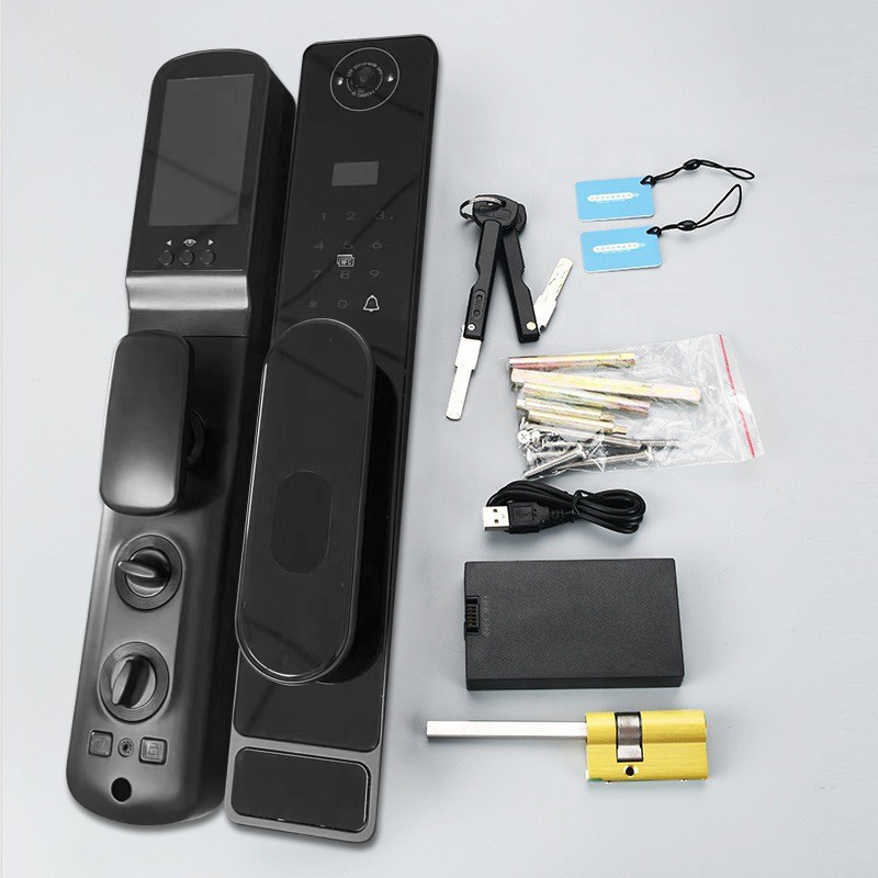 Automatic TUYA Wifi Cat Eye Ca - Smart Door Lock Wifi recension och pris