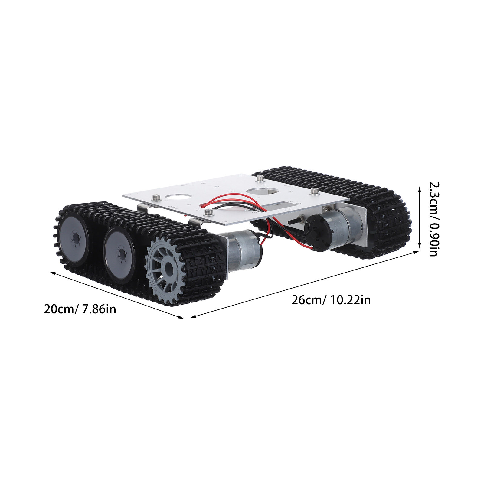 Metal Robot Tank Chassis Kit - - Stem Robotics Kit recension och pris