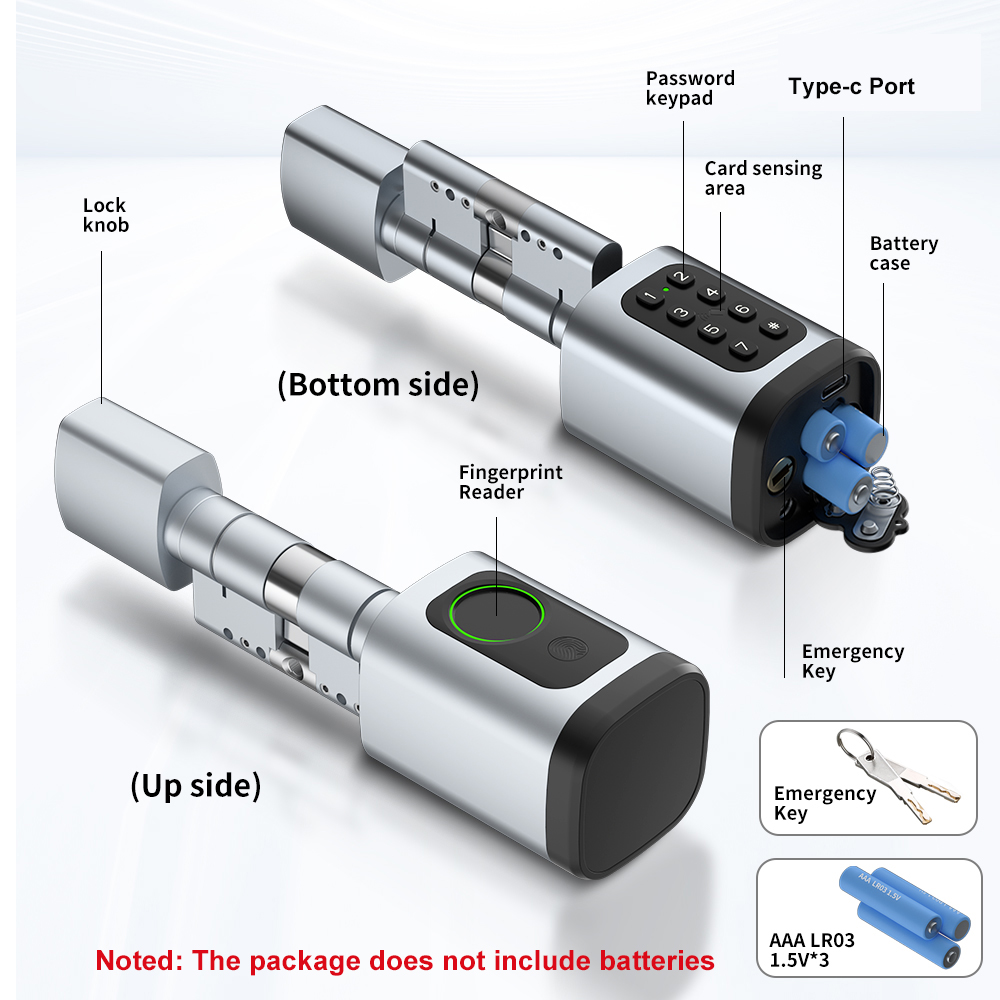 RAYKUBE V1 Tuya BLE TT Lock Sm - Smart Door Lock Wifi recension och pris