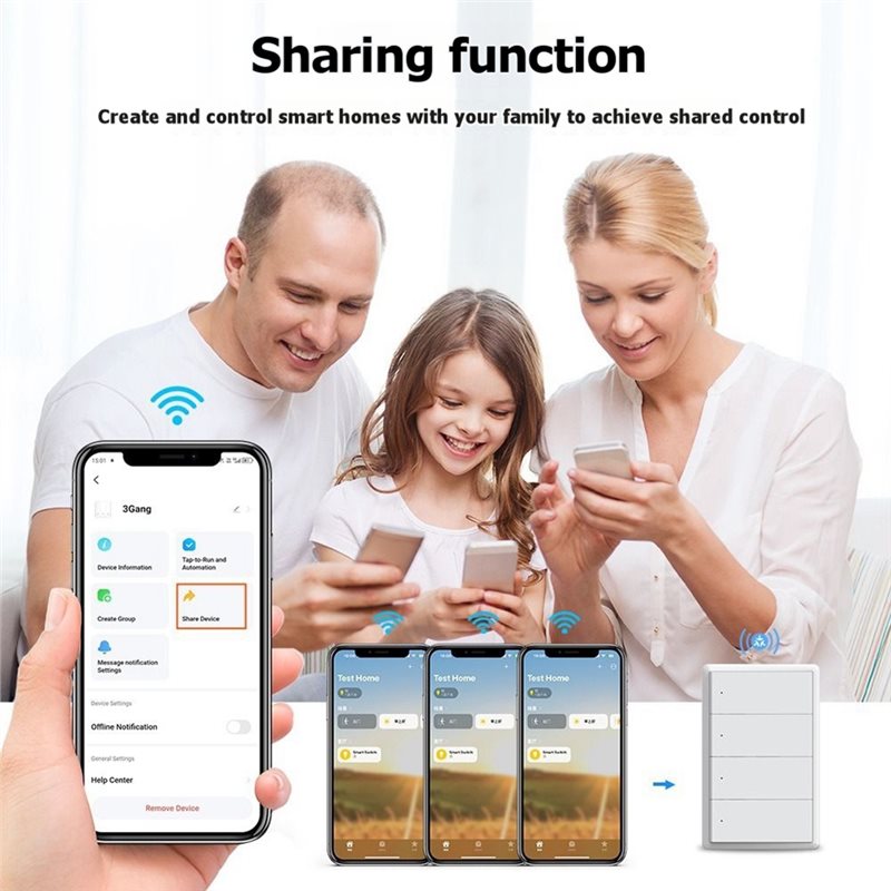 WCS-Tuya Wifi Smart Light Swit - Smart Light Switch Wifi recension och pris