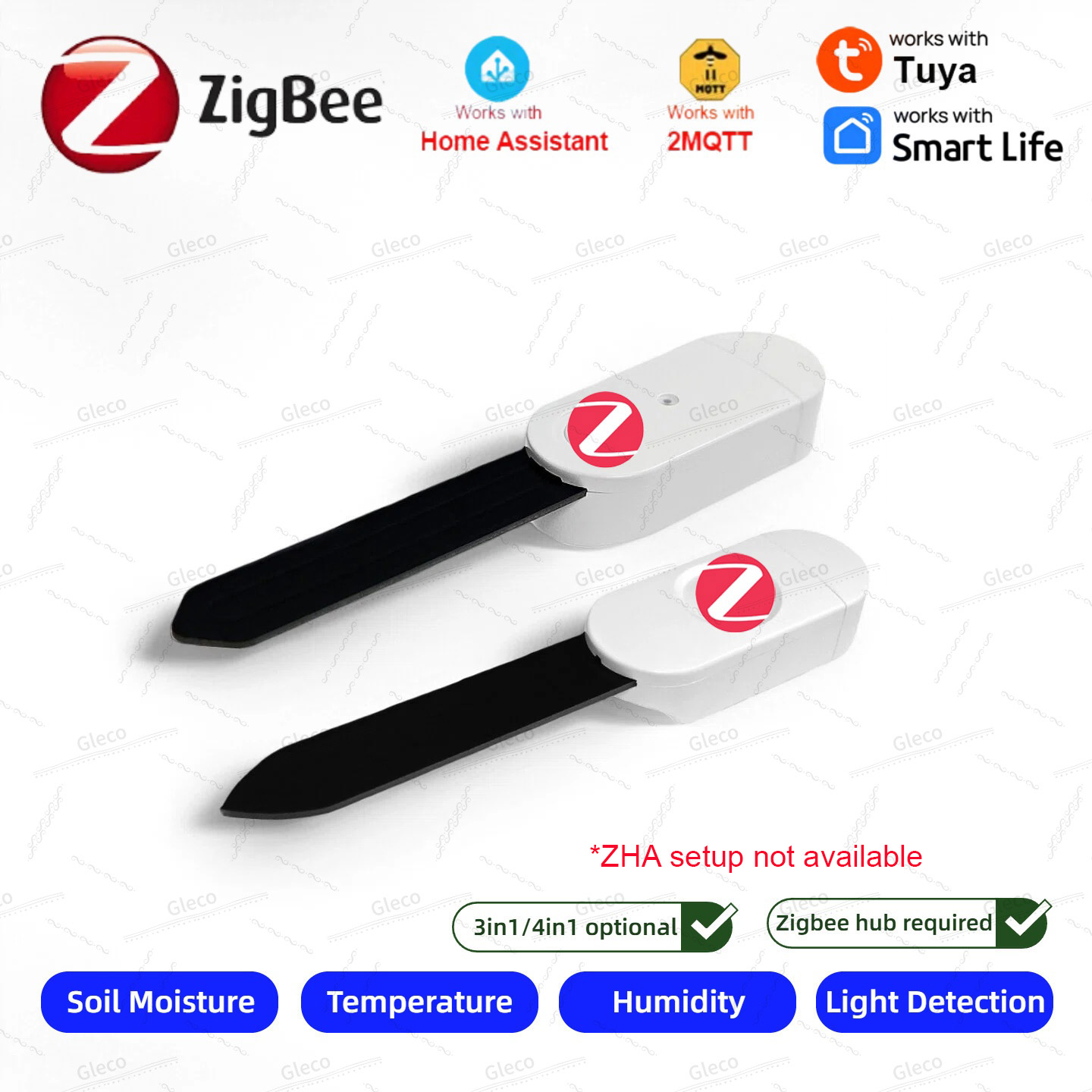 Zigbee Soil Moisture Sensor Me - Smart Home Automation Kit recension och pris