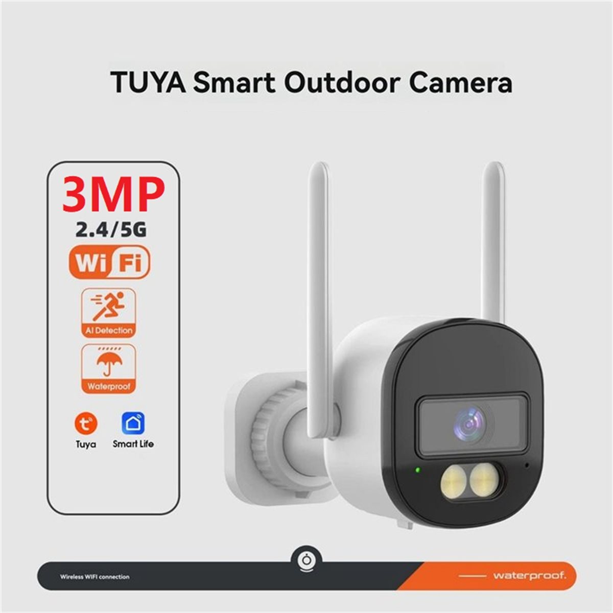 Happy New-  3MP Tuya WiFi Secu - Wifi Smart Plug recension och pris
